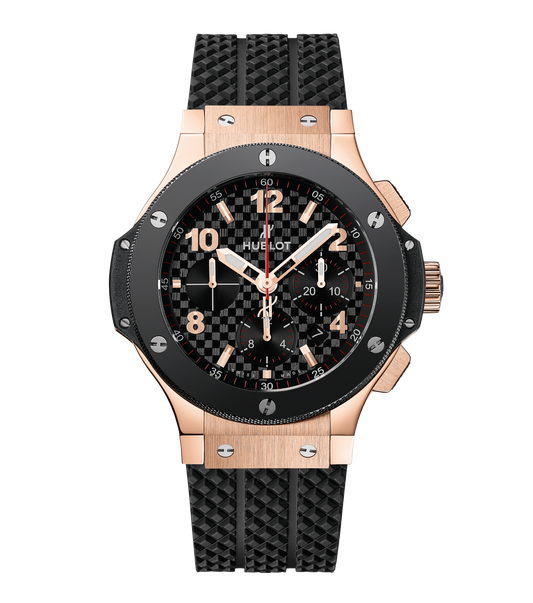 Hublot Big Bang Original Gold Ceramic, 44mm with Black Dial