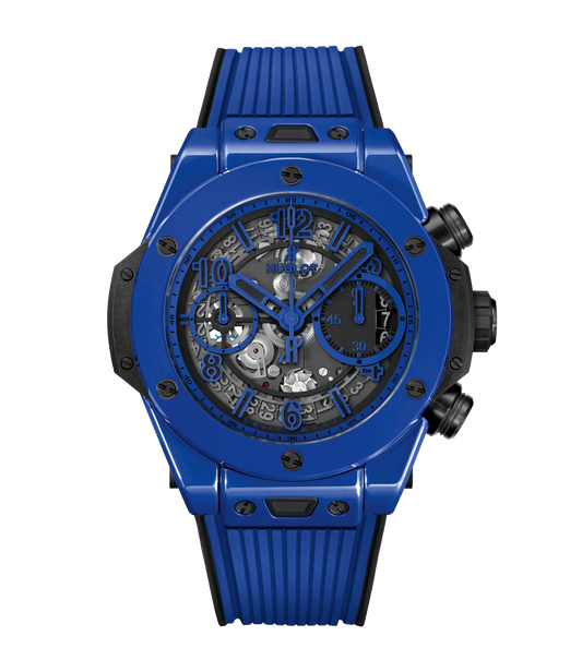 Hublot Big Bang Unico Blue Magic, 42mm with Rubber Strap