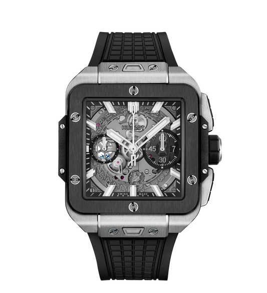 Hublot Square Bang Unico Titanium Ceramic, 42mm with Sapphire Crystal Dial