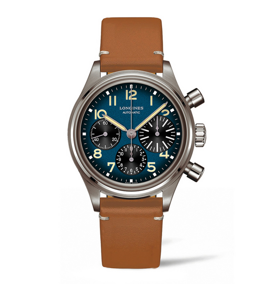 Longines Heritage Avigation Bigeye 41mm Gent's Watch with Blue Dial