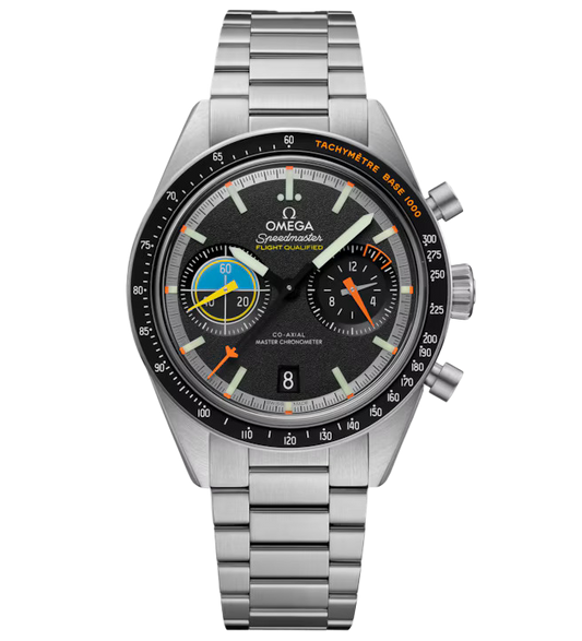 OMEGA Speedmaster Pilot, 40.85mm with Stainless Steel Bracelet
