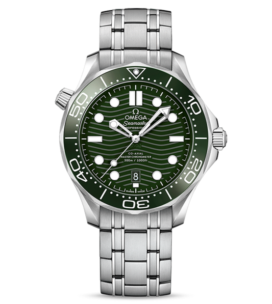 OMEGA Seamaster Diver 300m Co-Axial Master Chronometer, 42mm with Green Dial
